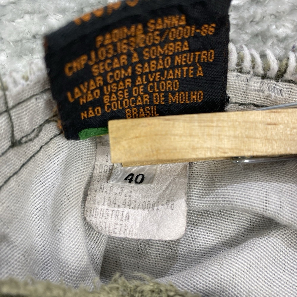 Vintage Brilho Veneno Pants 100% Cotton Sport Utility Made in Brazil Rare Street - Picture 13 of 16